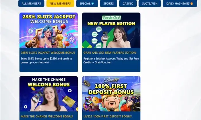 Nhà cái Solarbet cung cấp rất hình thức nạp tiền cho người chơi