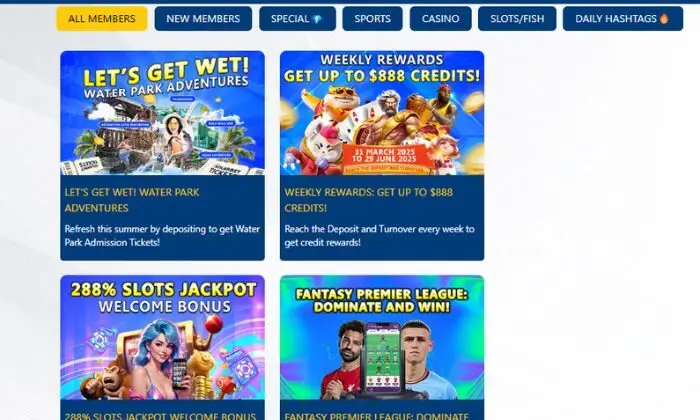 Solarbet thường xuyên triển khai các chương trình khuyến mãi siêu hấp dẫn cho bet thủ